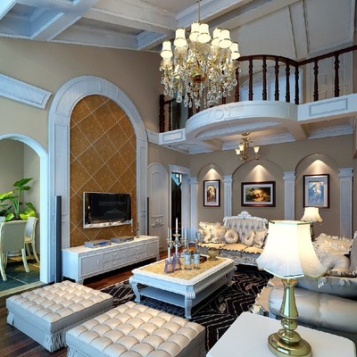 130平歐式豪華復(fù)式與北歐極簡(jiǎn)的對(duì)話 夢(mèng)湖香郡實(shí)景圖深度賞析